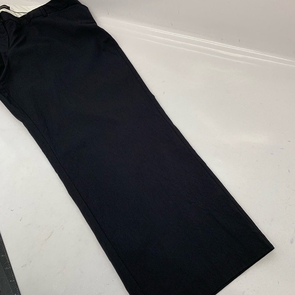 Lane Bryant Pants Woman Size 20 Black Trouser Straight Wide Pockets Stretch - Picture 8 of 14